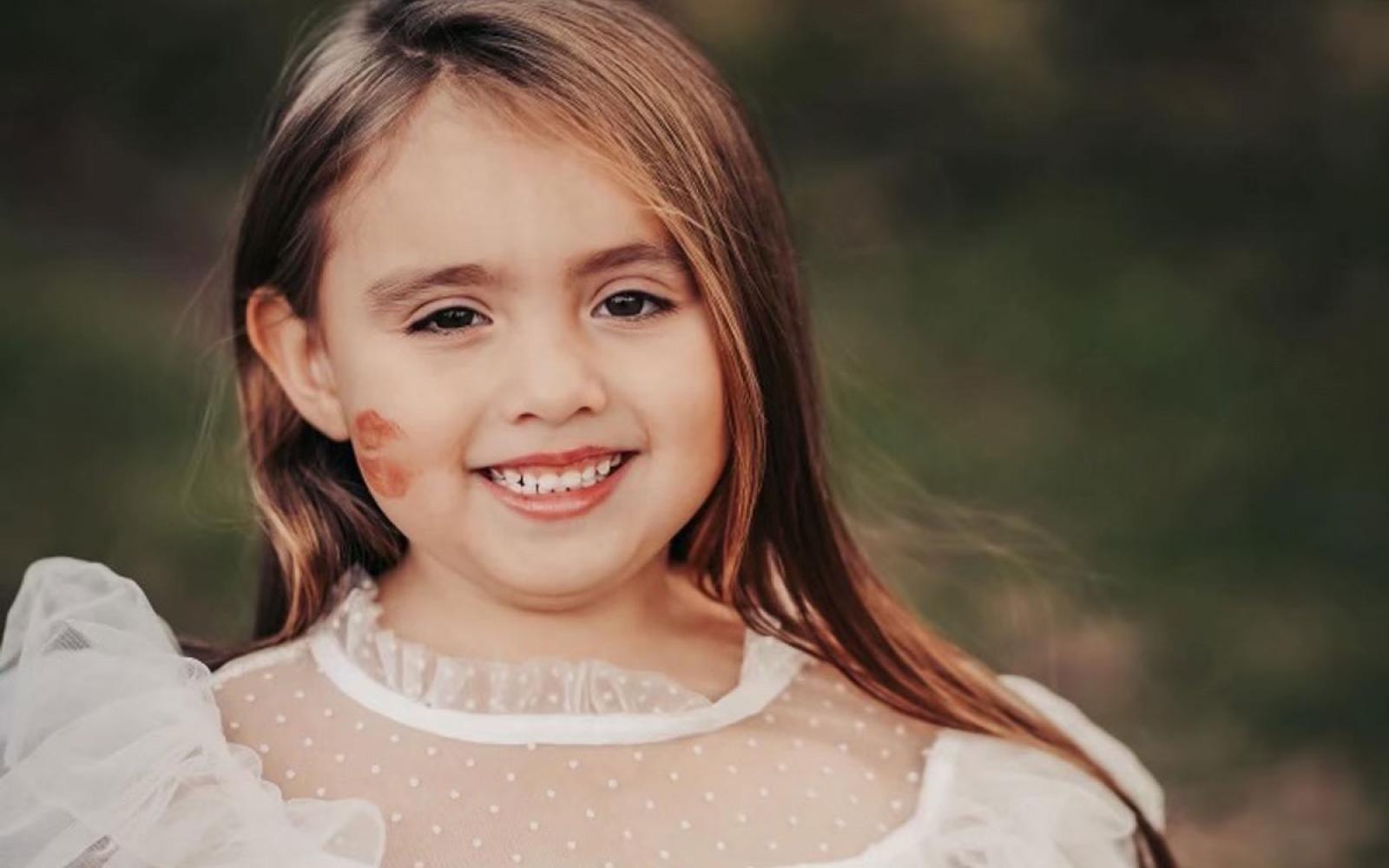 Emilia Tambunga, 7, who was killed in a crash with a suspected coyote.