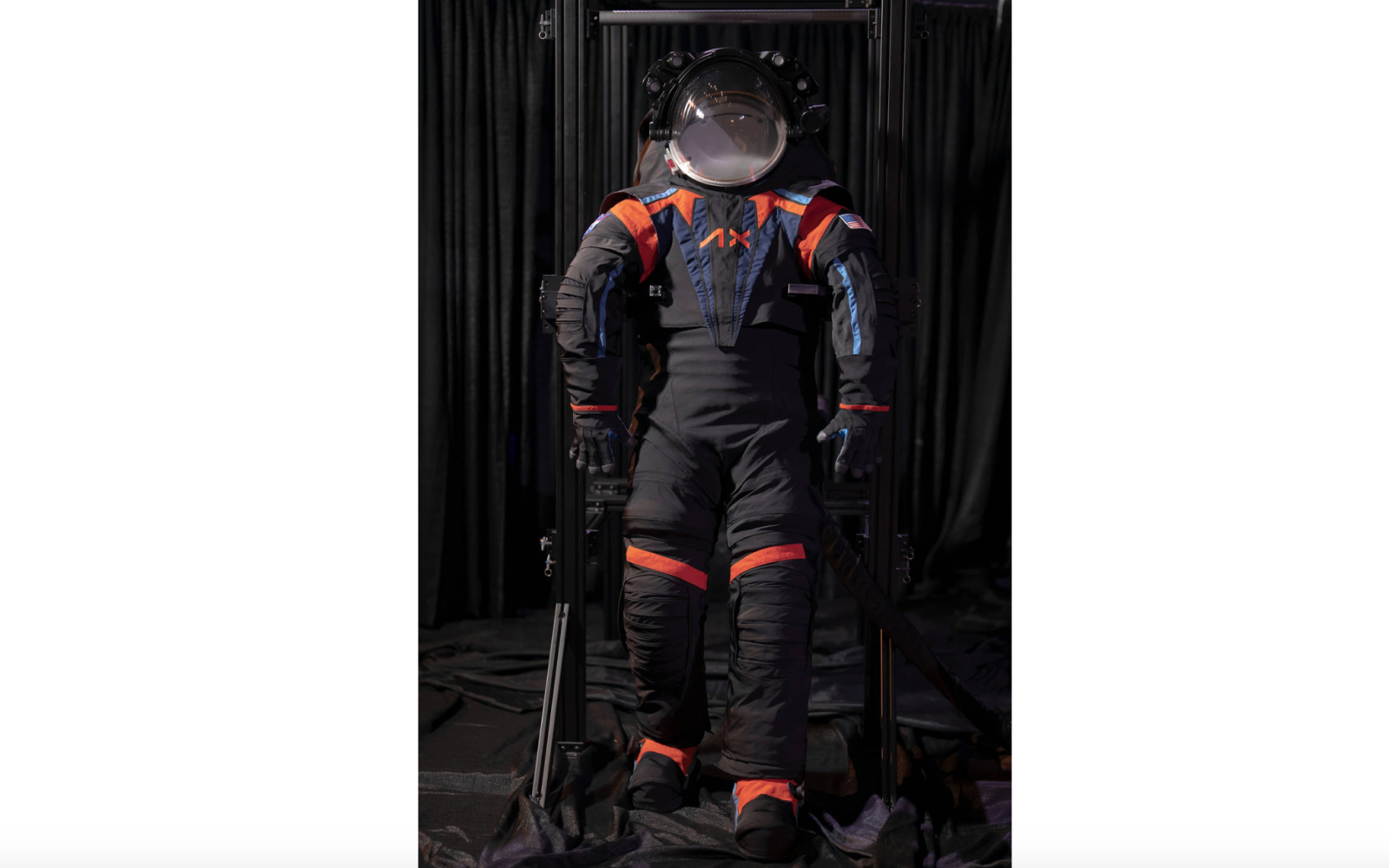 New Space Suit for Moon Walking (Courtesy/NASA)