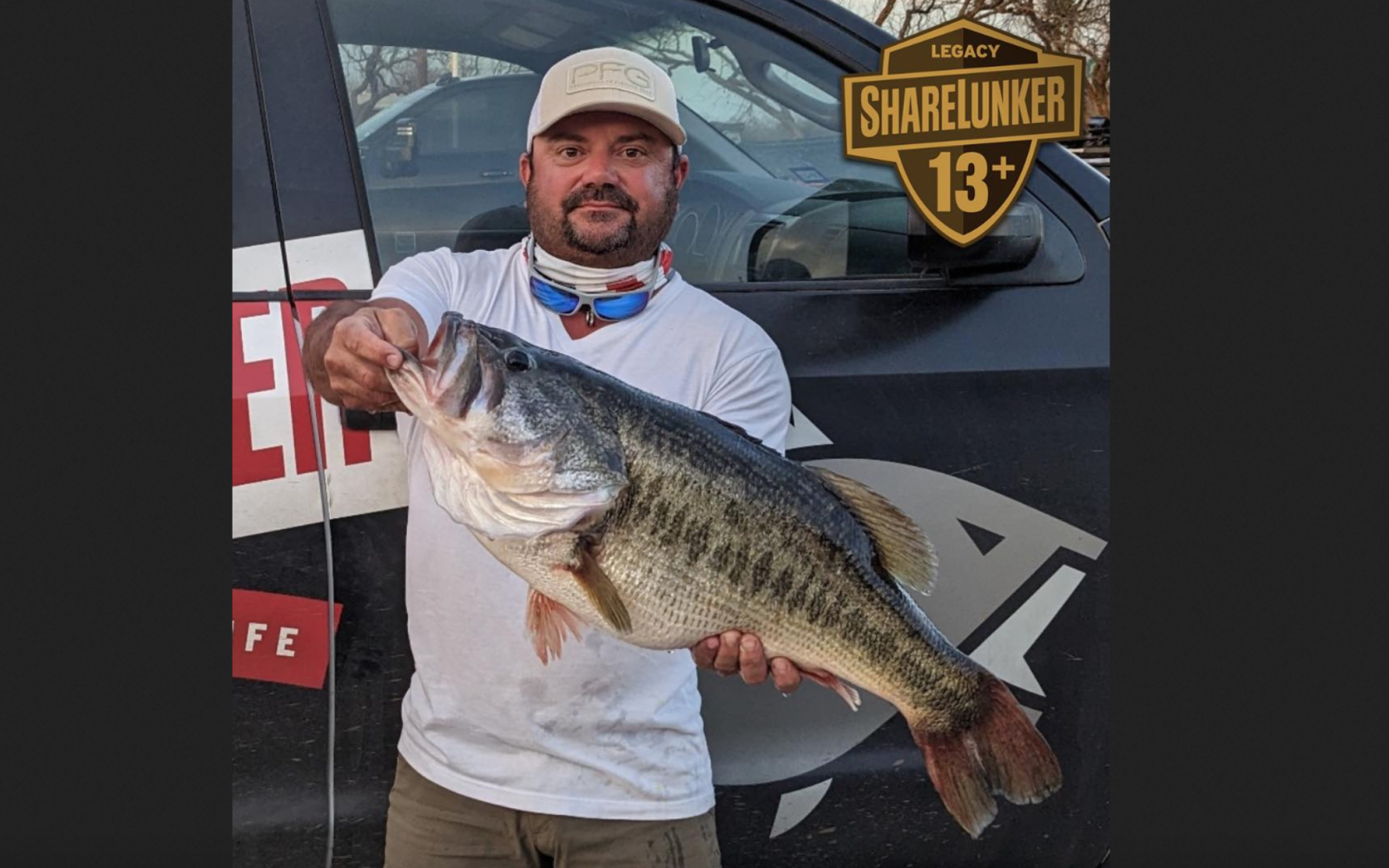 Lee Beuershausen 13.34 Bass O.H.Ivie (Courtesy/ShareLunker)