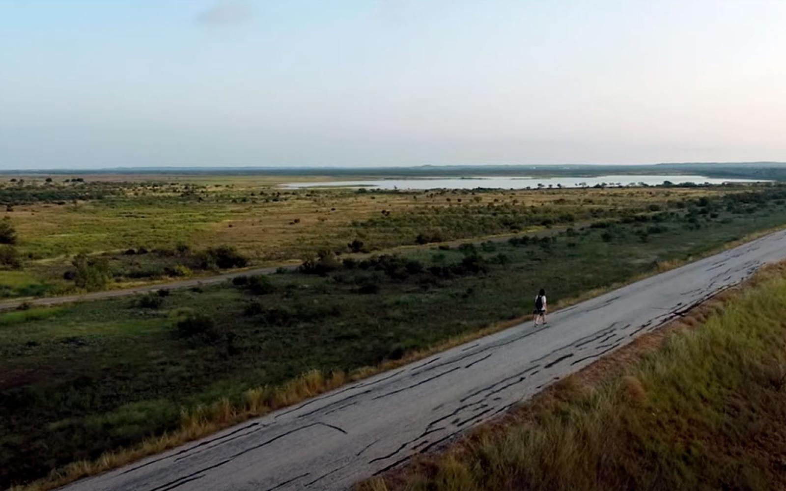 A screen grab from Discover San Angelo's "Our Bottlenecks Are Better Than Yours" video campaign.