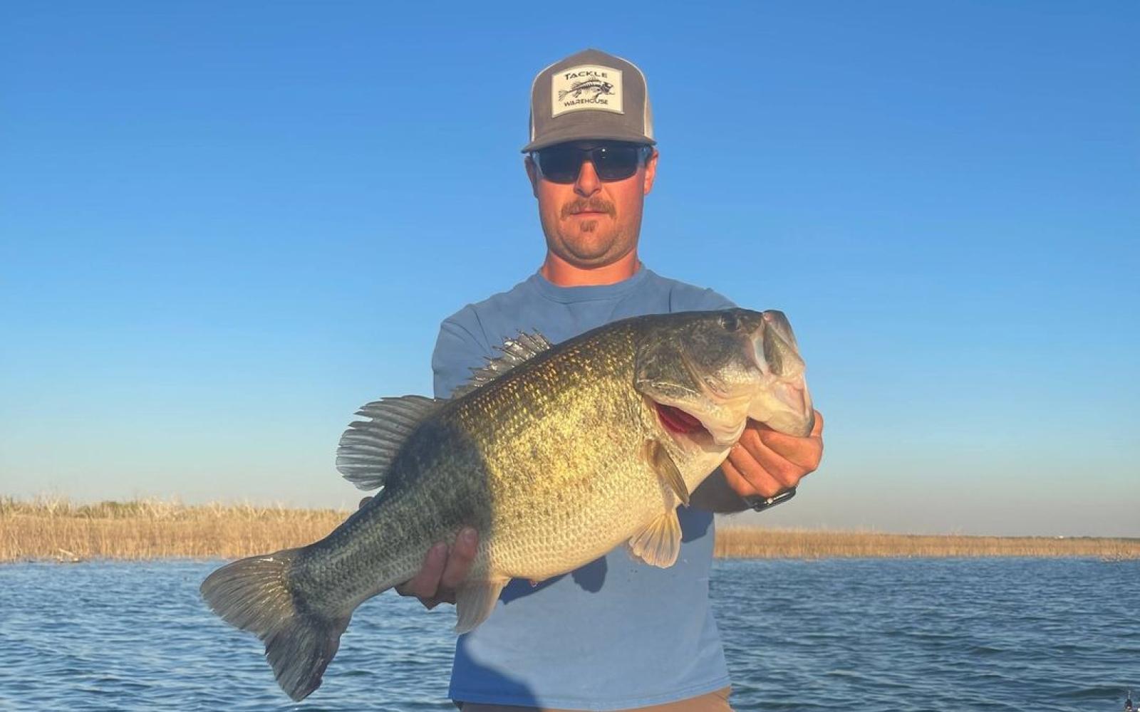 Brett Avery 9.47 lb Bass Ivie 4/12/23 (Courtesy/Inland Fisheries)
