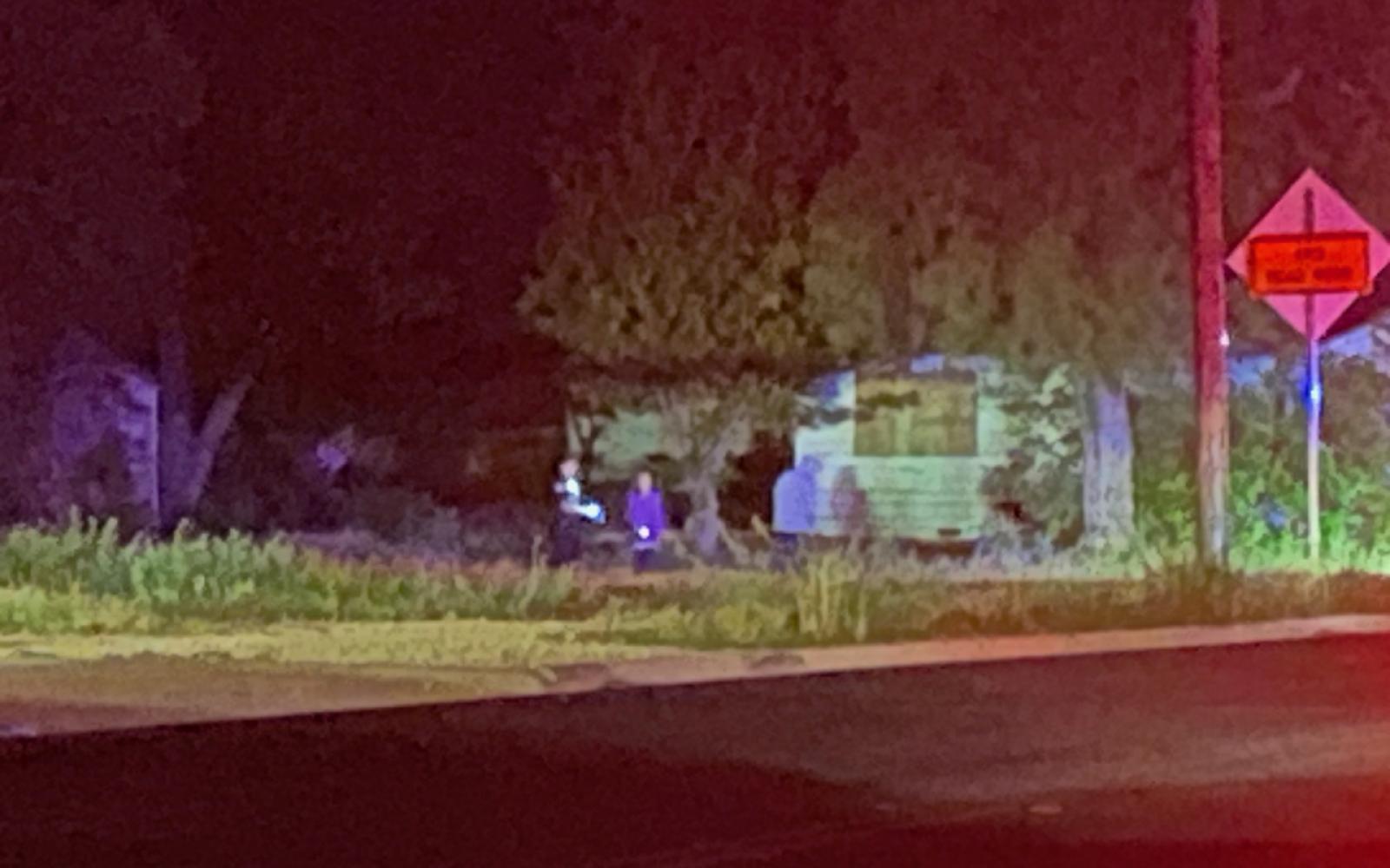 San Angelo's homeless camp on the early morning of a reported stabbing, April 26, 2023