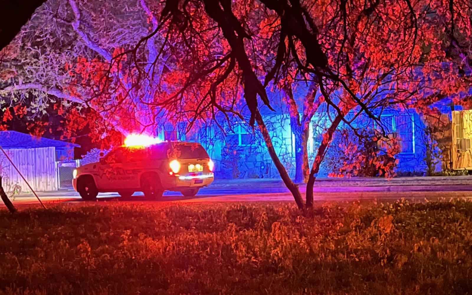 Police Respond to Shooting in Dark Alley