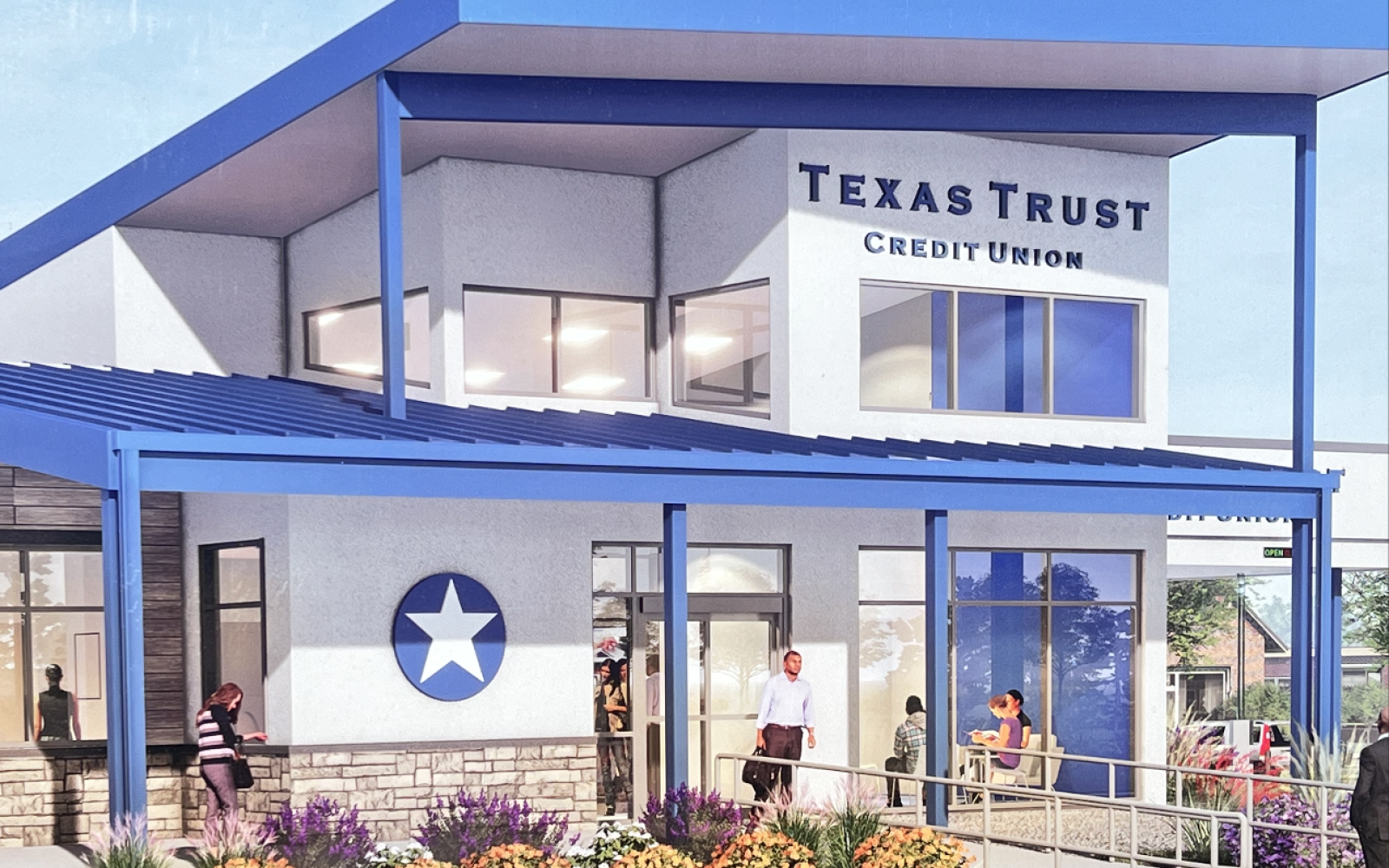 New Texas Trust Building in San Angelo