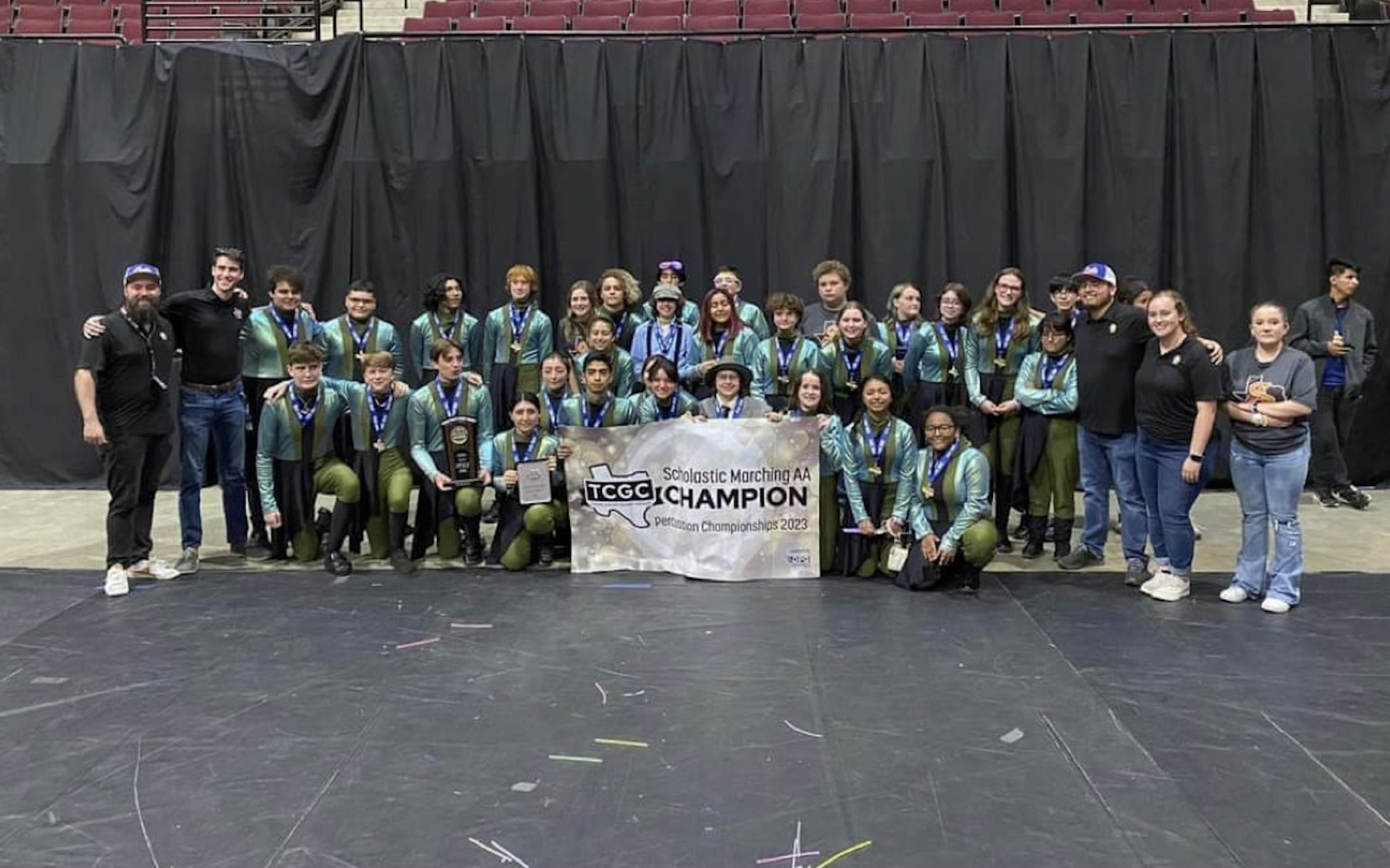 2023 Indoor Percussion State Champion San Angelo Central Bobcats