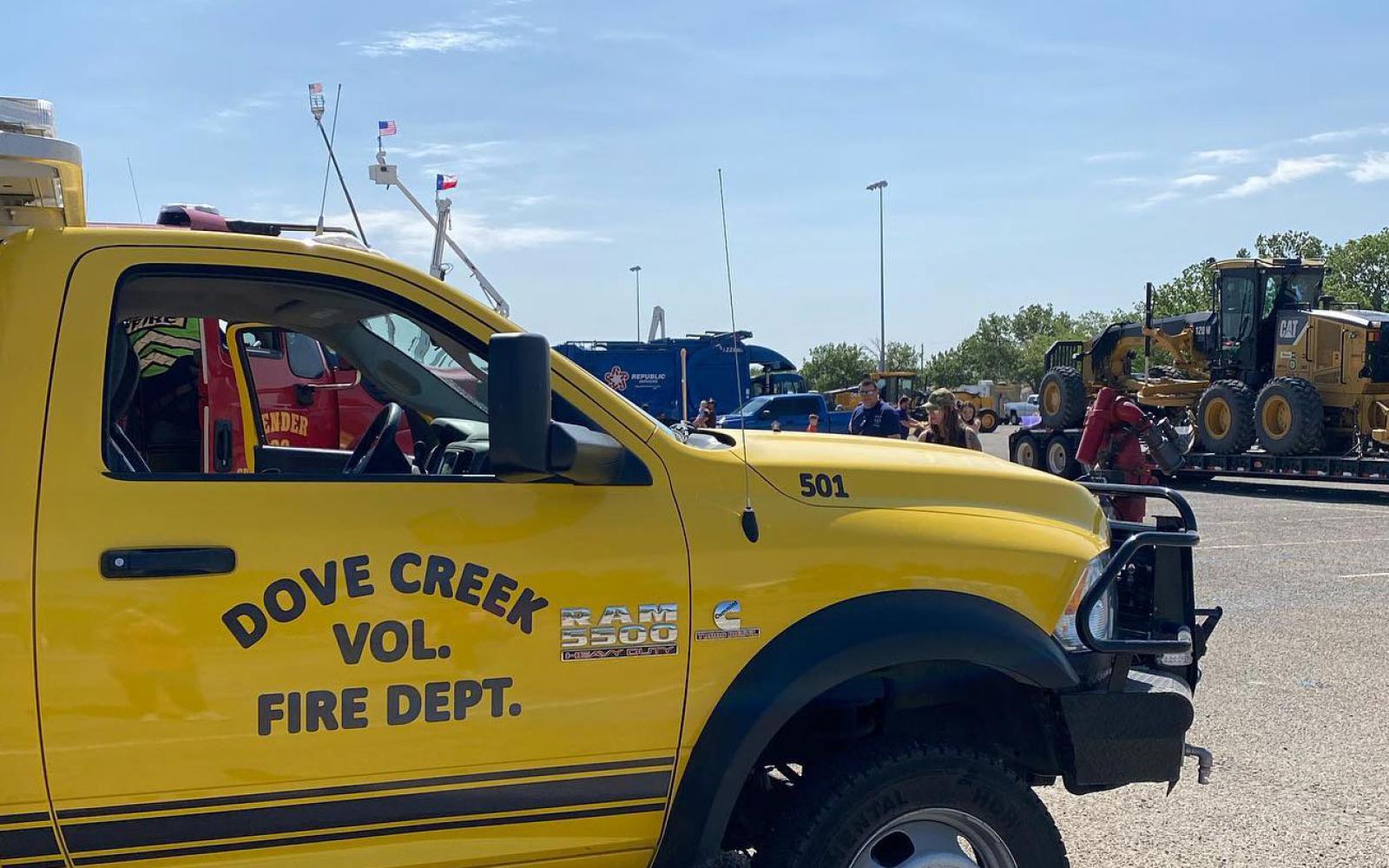 The Junior League of San Angelo (JLSA) Touch-a-Truck in 2022.