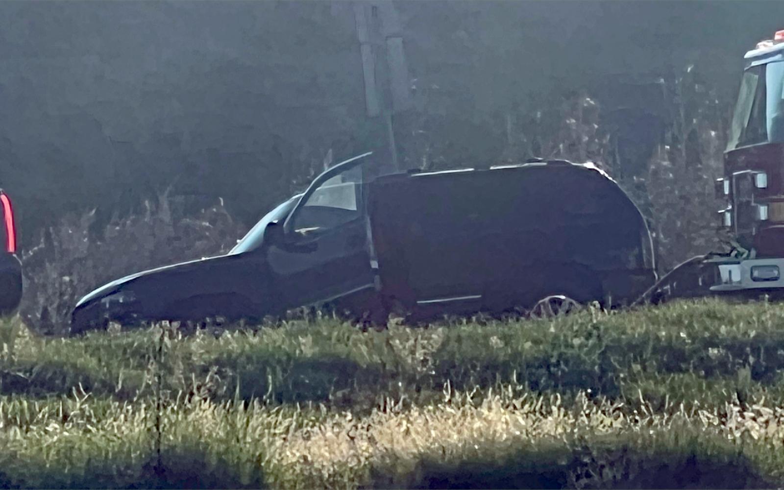 At least one person was rushed to the ER at Shannon following a high speed crash on US 87 at FM 2105 in Grape Creek Wednesday afternoon, May 24, 2023.
