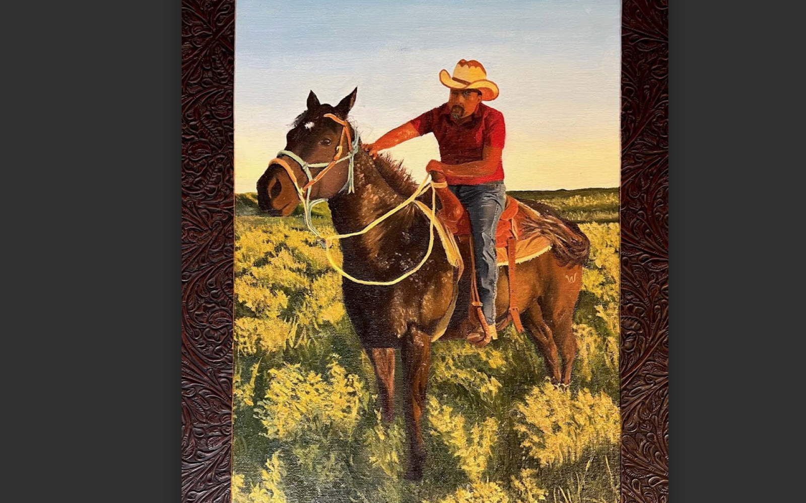 El Vaquero by Andrea Rodriguez San Sabe High (Courtesy/Congresman Pfluger)