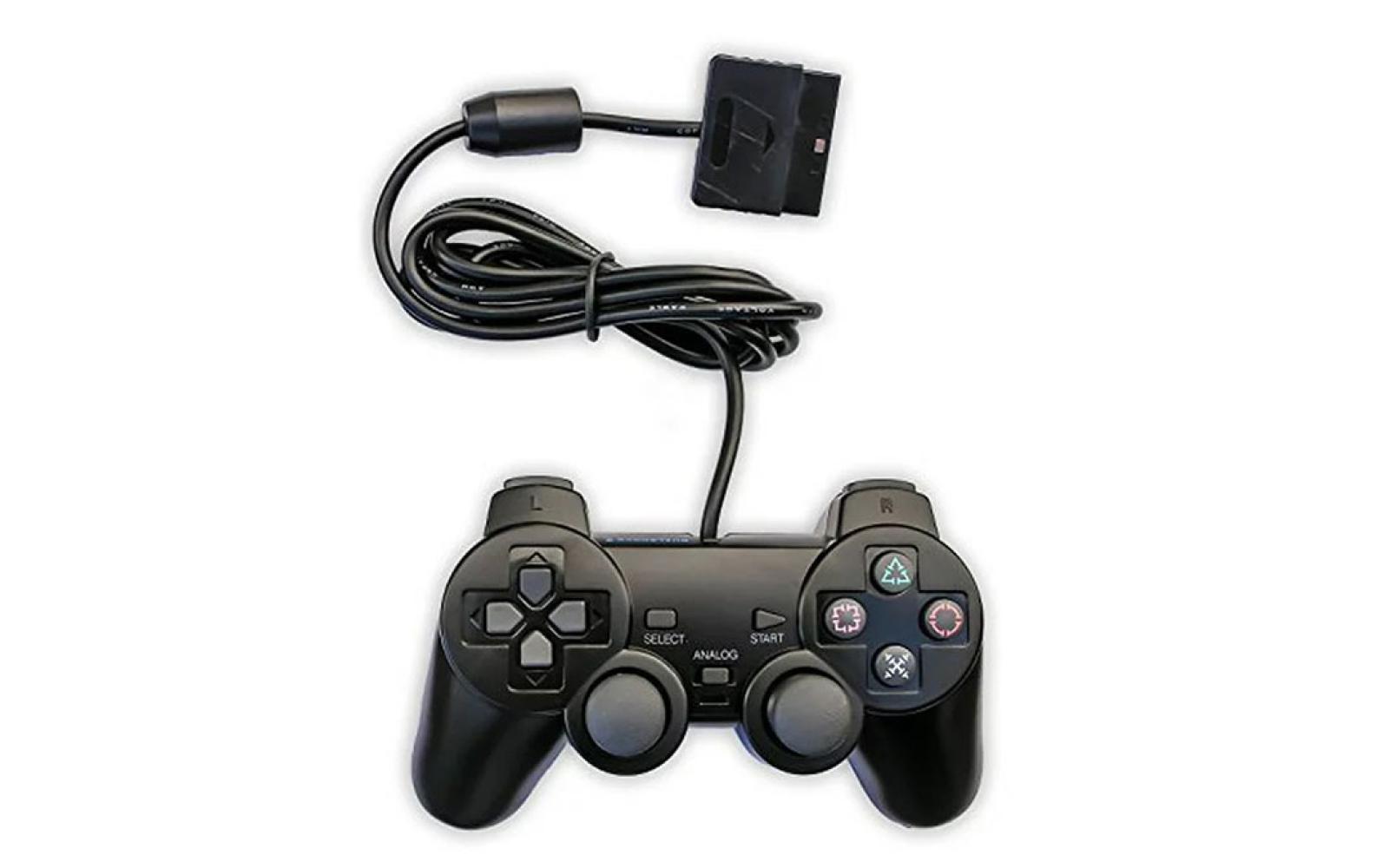 A PS2 Game Controller. The Titan submersible actually used a Logitech game controller off the secondary market.