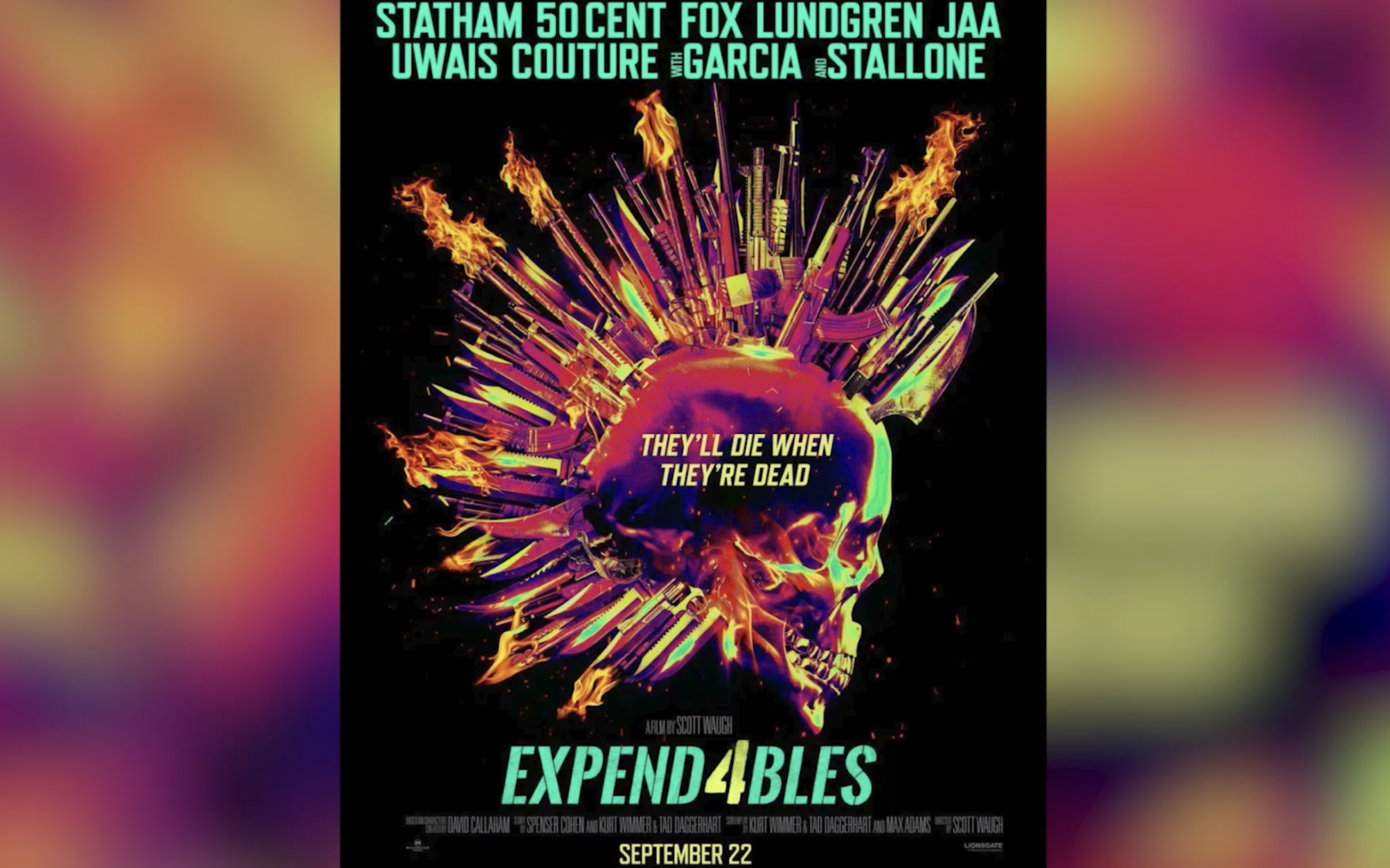 The Expendables 4 Poster