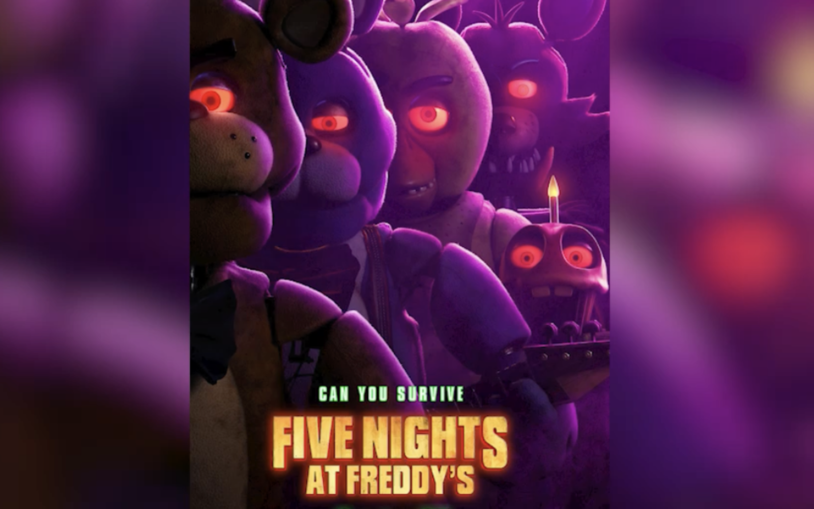Five Nights at Freddy's Poster (2023)