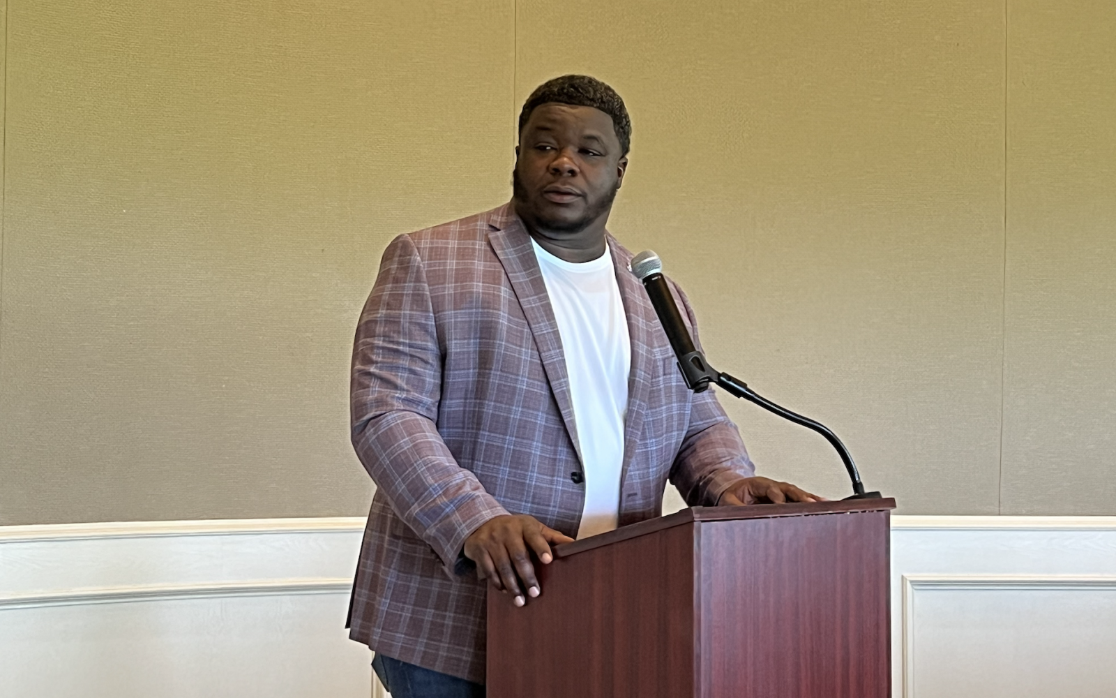 Texas A&M's Assistant Head Coach Elijah Robinson