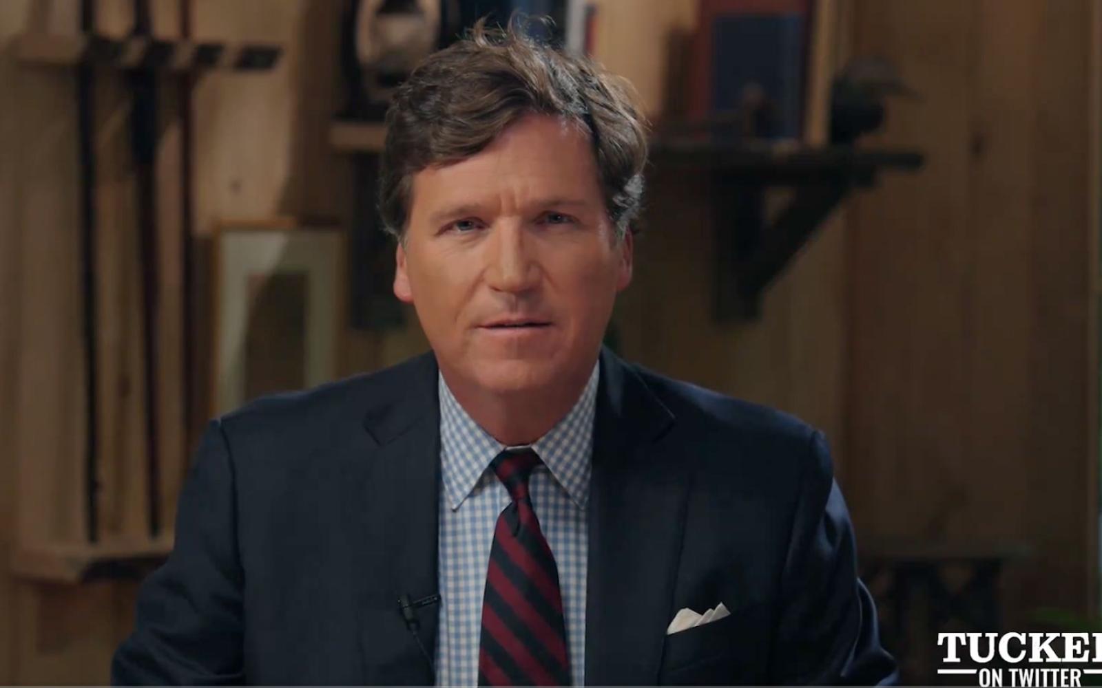 Tucker Carlson re-emerged in the public square on Twitter on June 6, 2023.