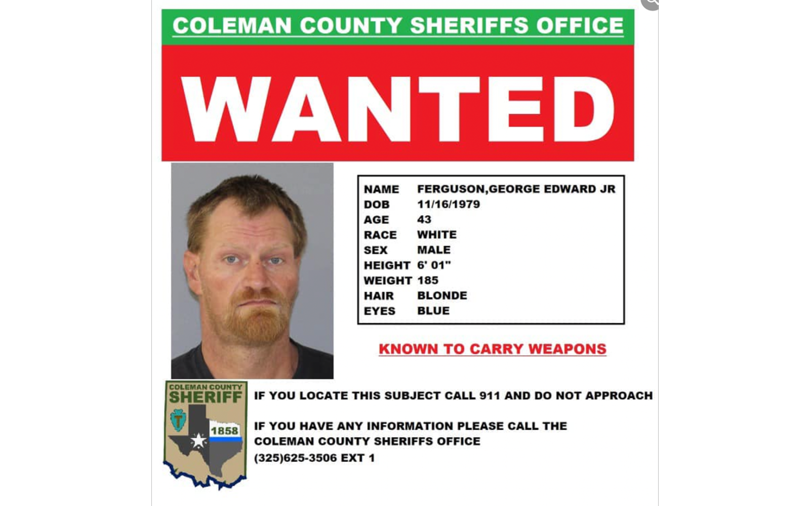  George Edward Ferguson JR.