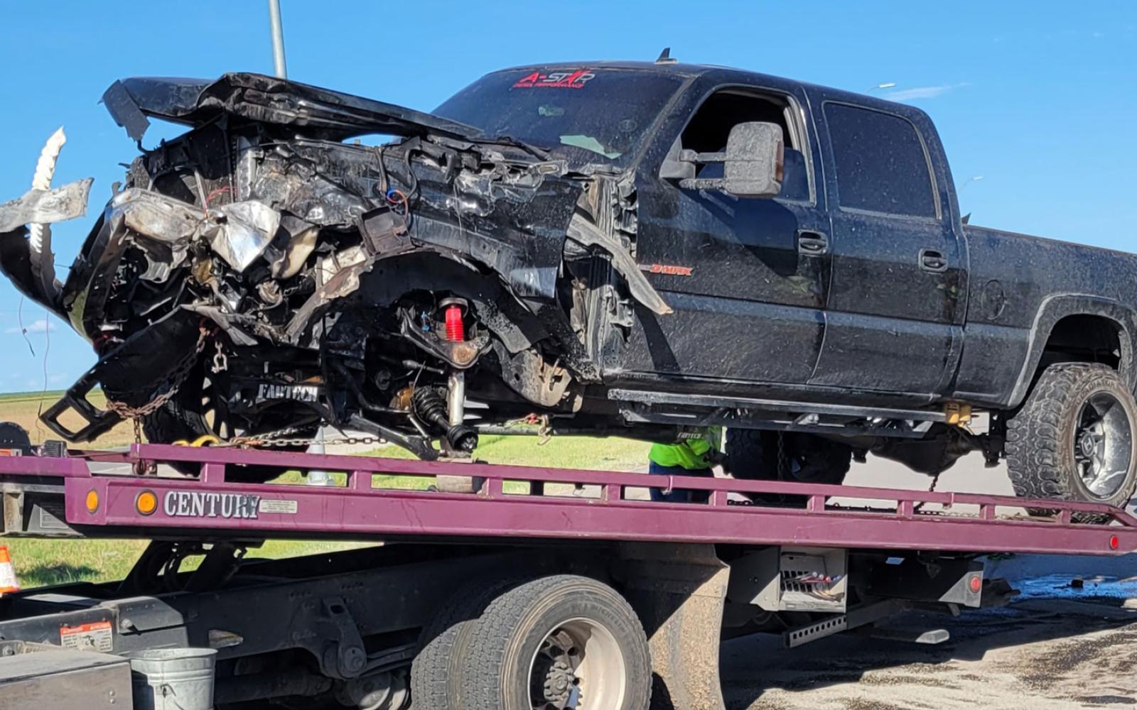 The Grape Creek VFD, DPS and the Tom Green County Sheriff's Office responded to the crash.