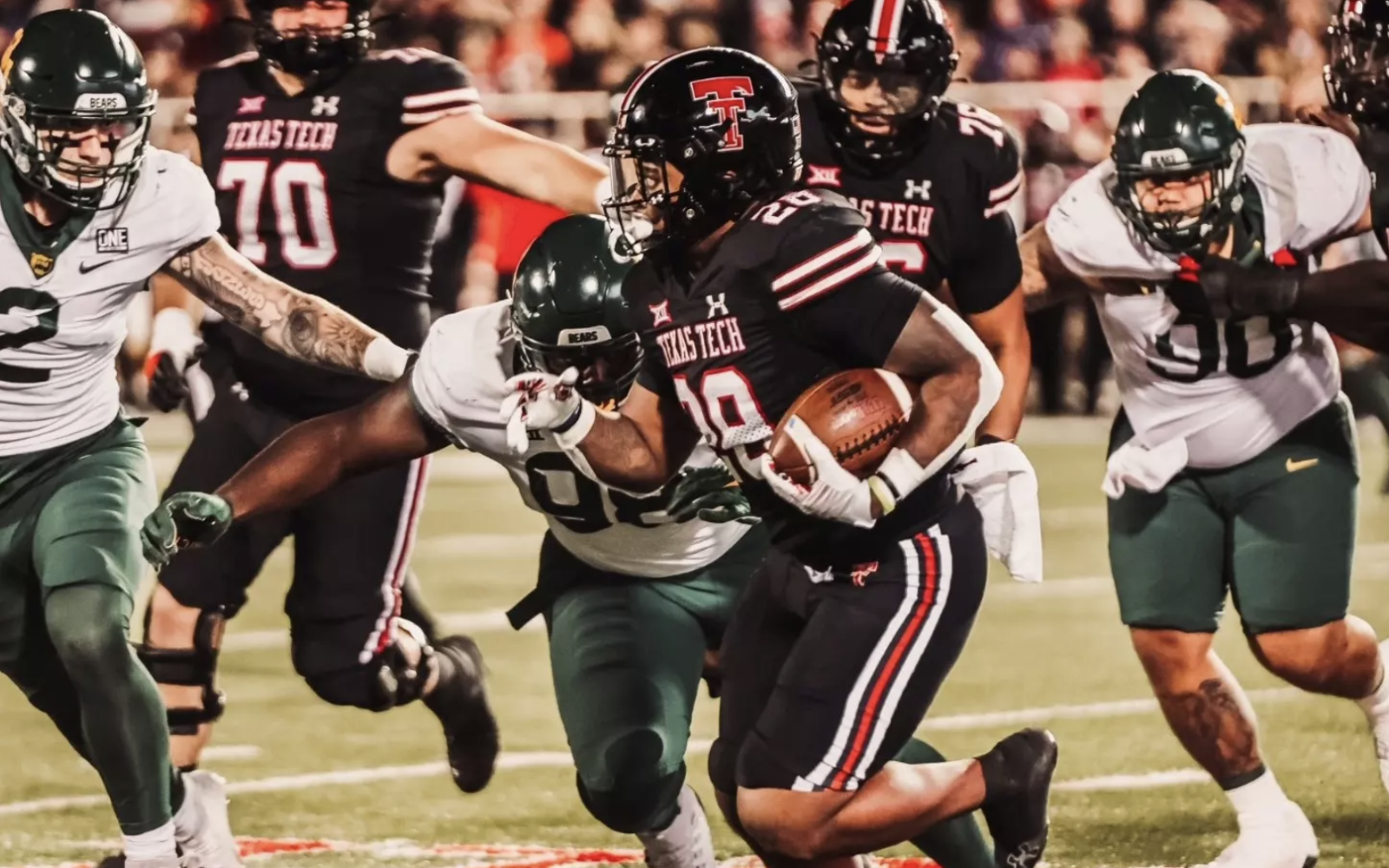 Texas Tech Red Raiders Tahj Brooks