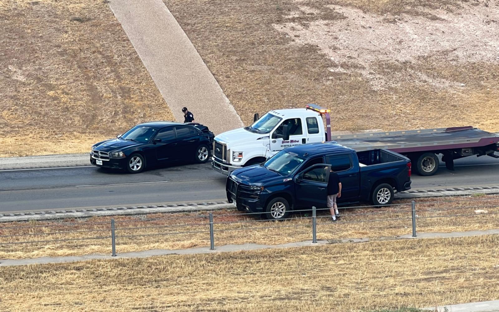 Pile Up Closes the Houston Harte Expressway on Aug 23, 2023