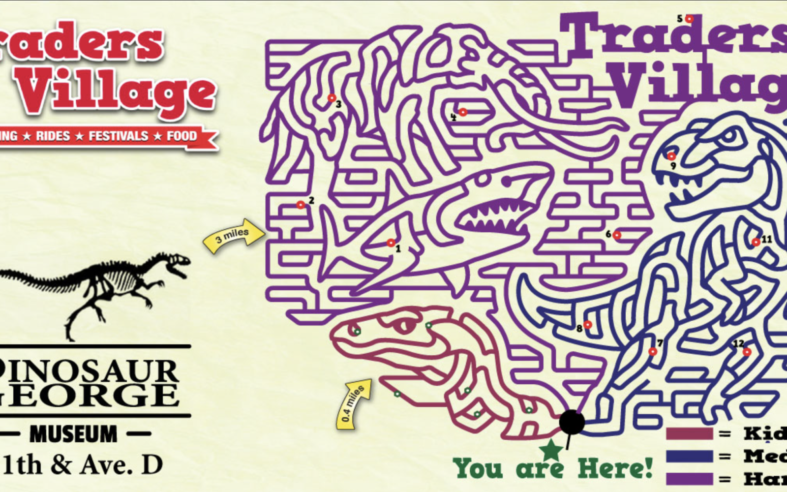 Traders Village Corn Maze