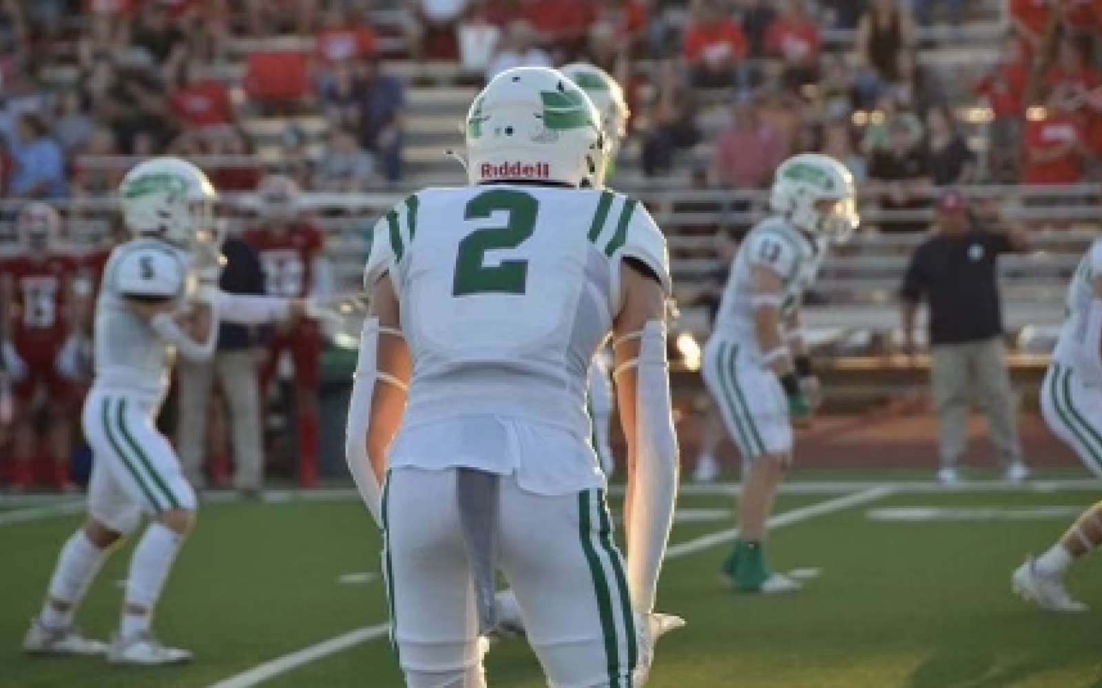 Wall Hawk's defensive back Ryan Allen