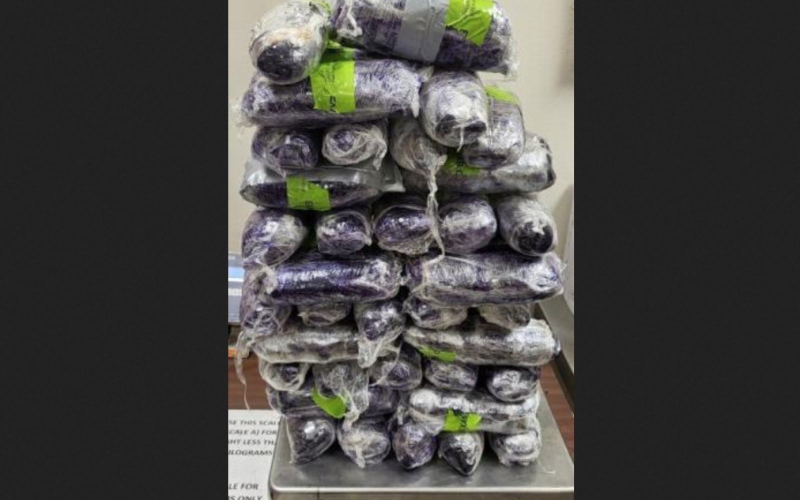 105 lbs Cartel Meth in Hidalgo (Courtesy CBP)