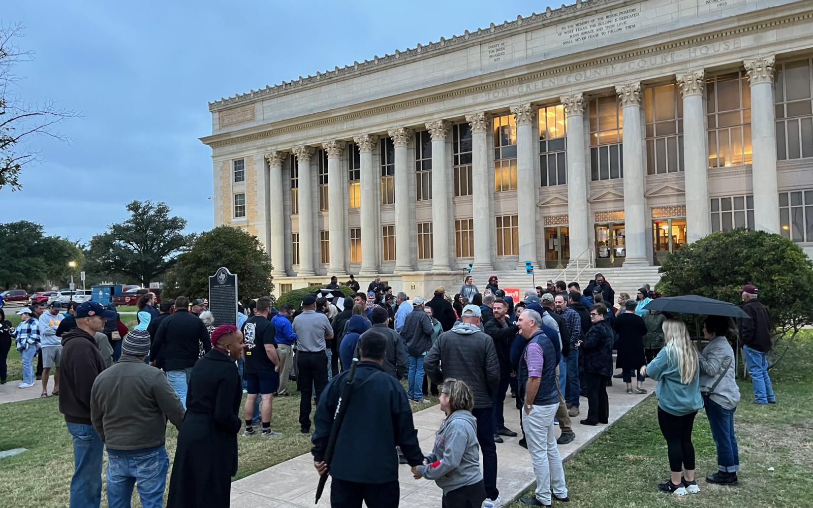 Griffith Chief Announcement 11.9.23 (LIVE! Photo Yantis Green)