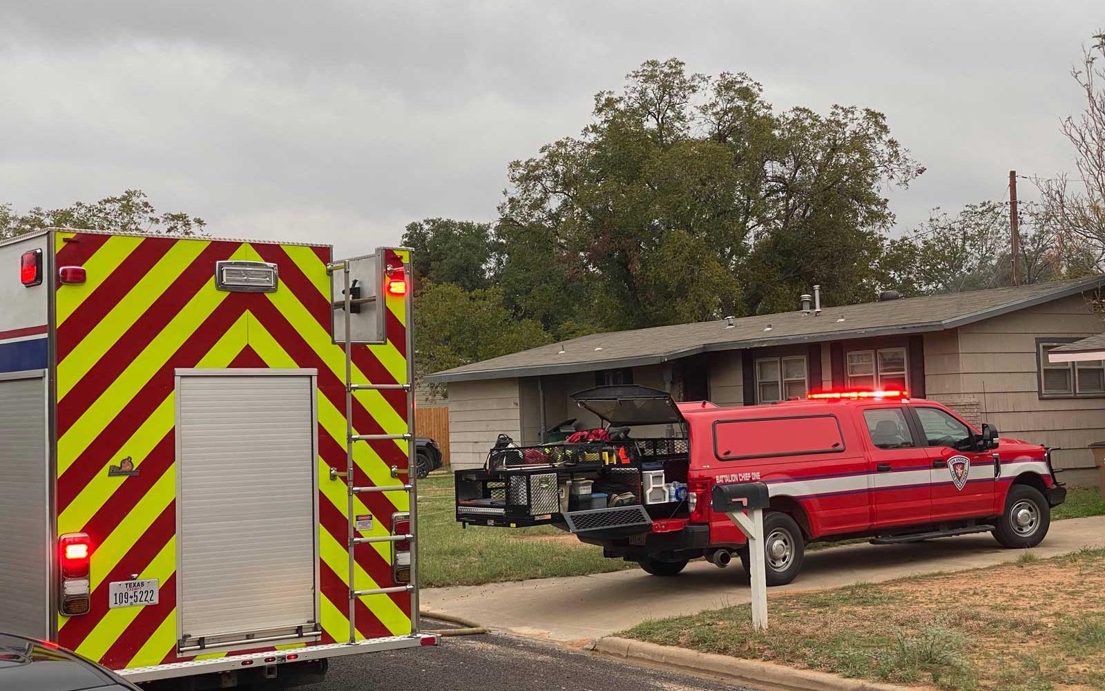 Fire at house in the 2500 block of Culver Ave. on Nov. 11, 2023