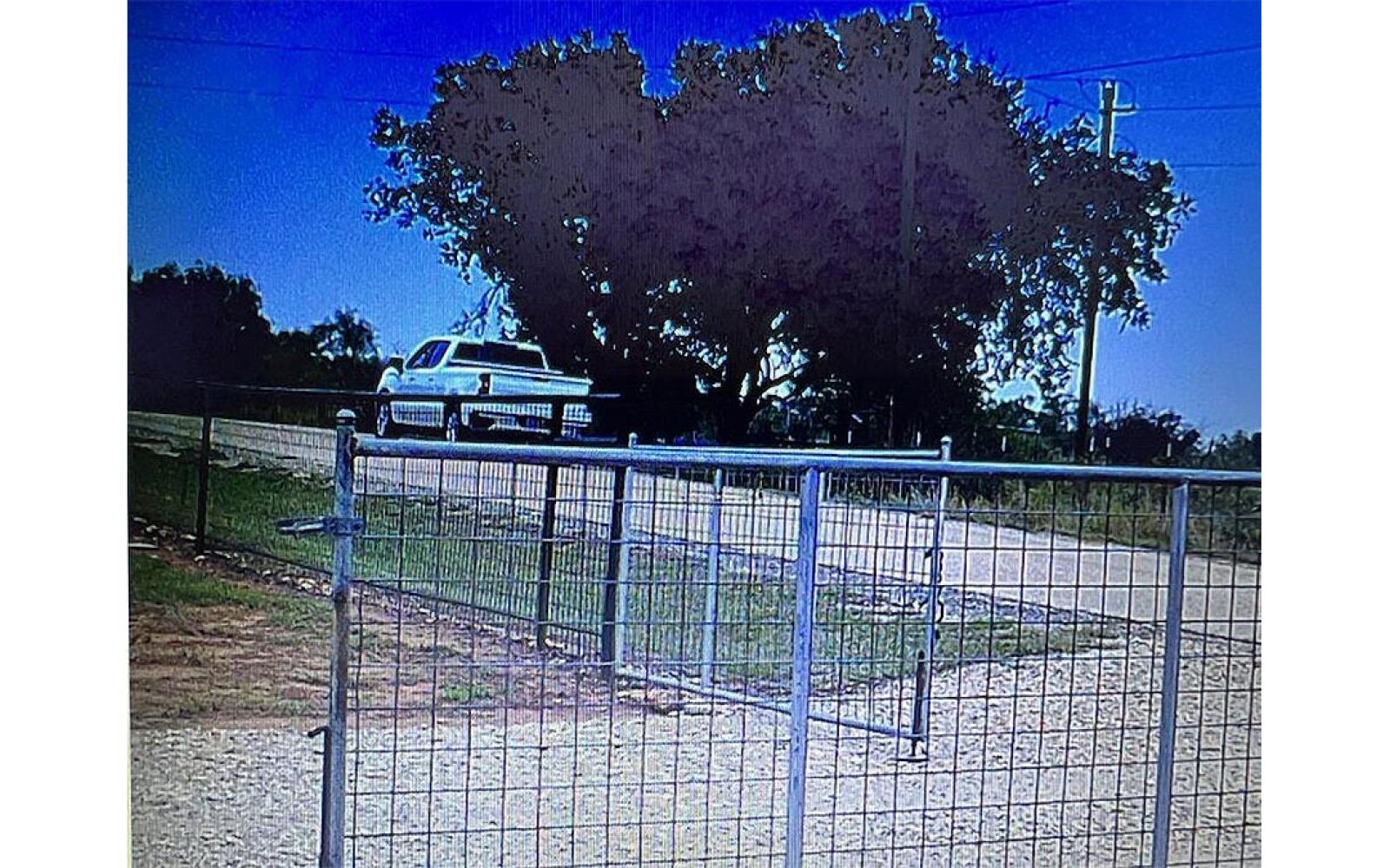  A dark-colored pickup, possibly a Dodge, with a dove tail trailer was used by the suspects in this 2023 crime wave.