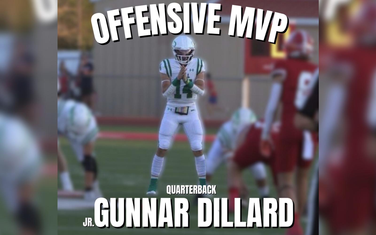 2023 Offensive MVP Gunnar Dillard