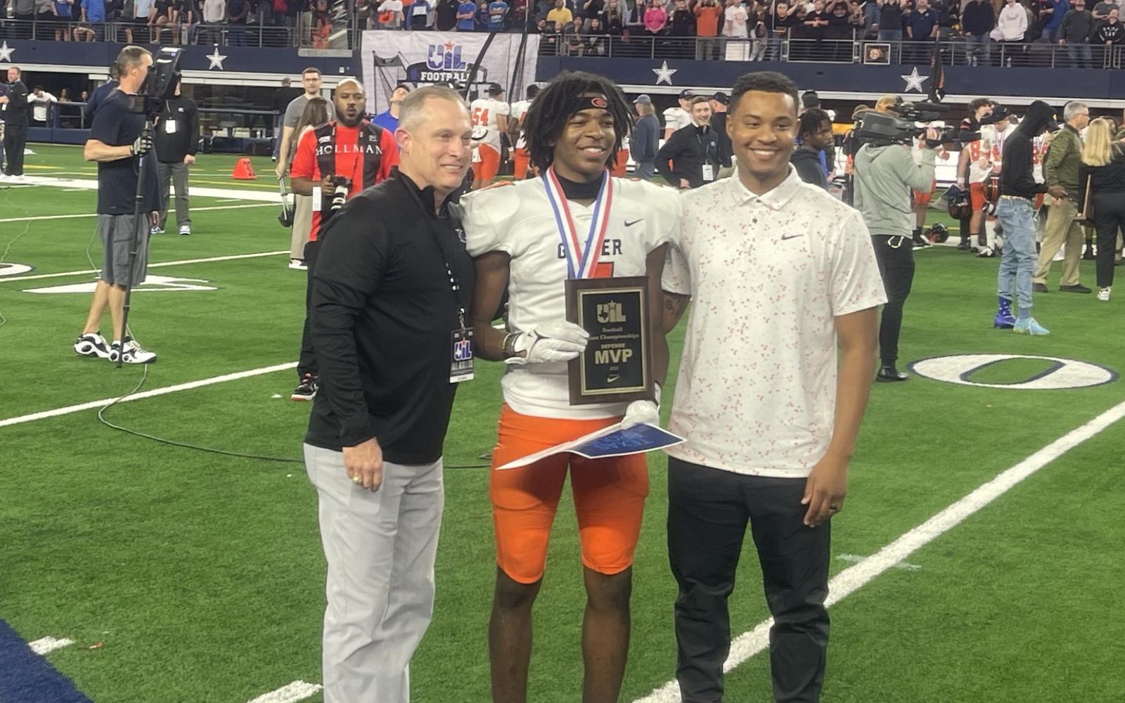 4A Division II Defensive MVP Brendan Webb