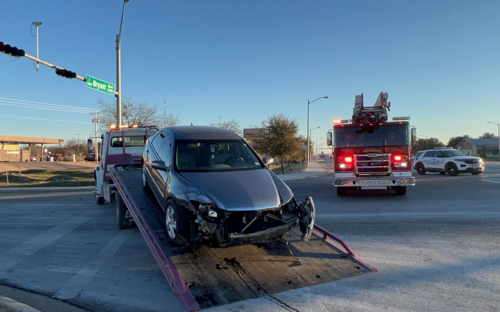 It appeared that all of the action was in the northbound lanes.