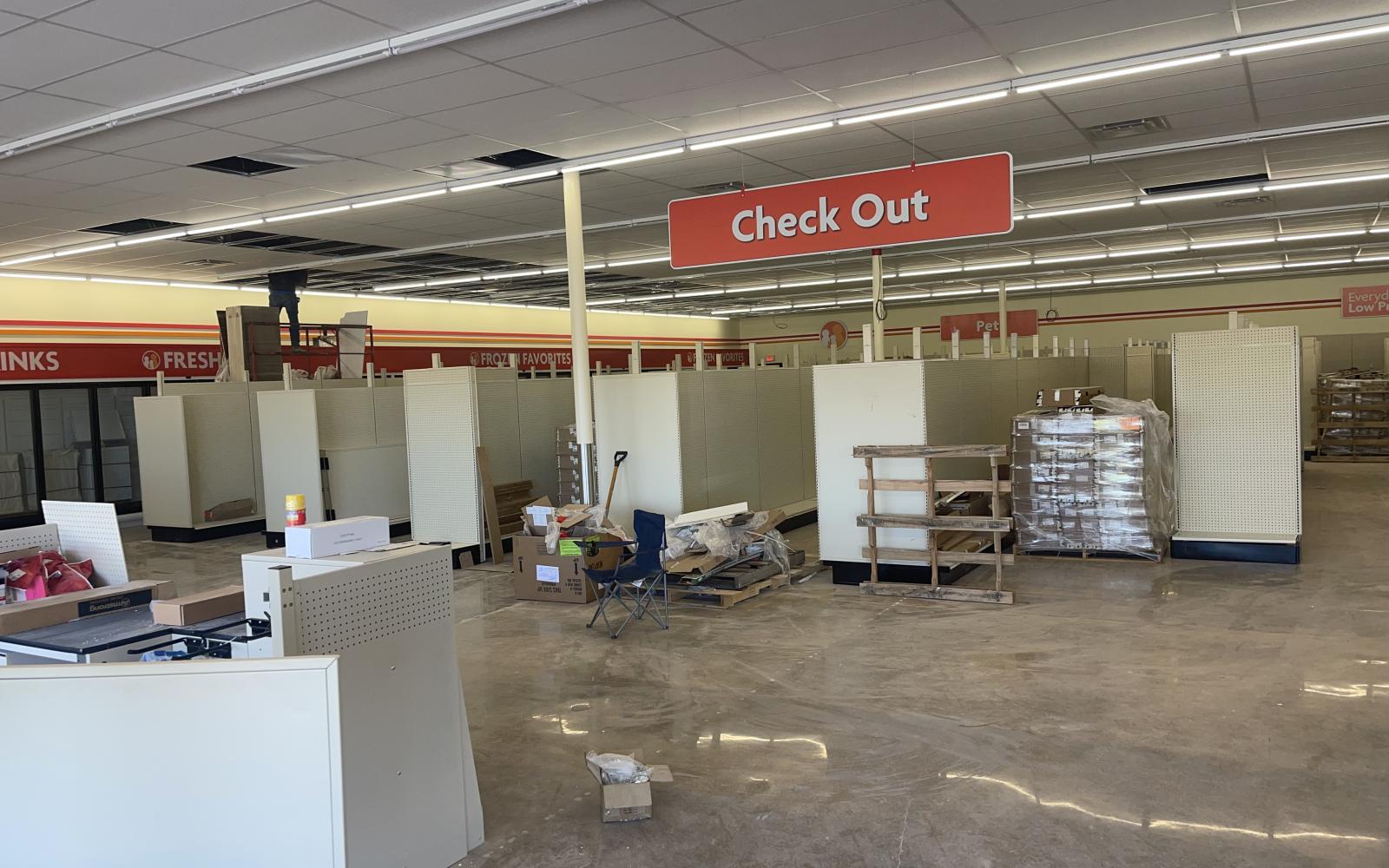 Inside under construction but almost complete