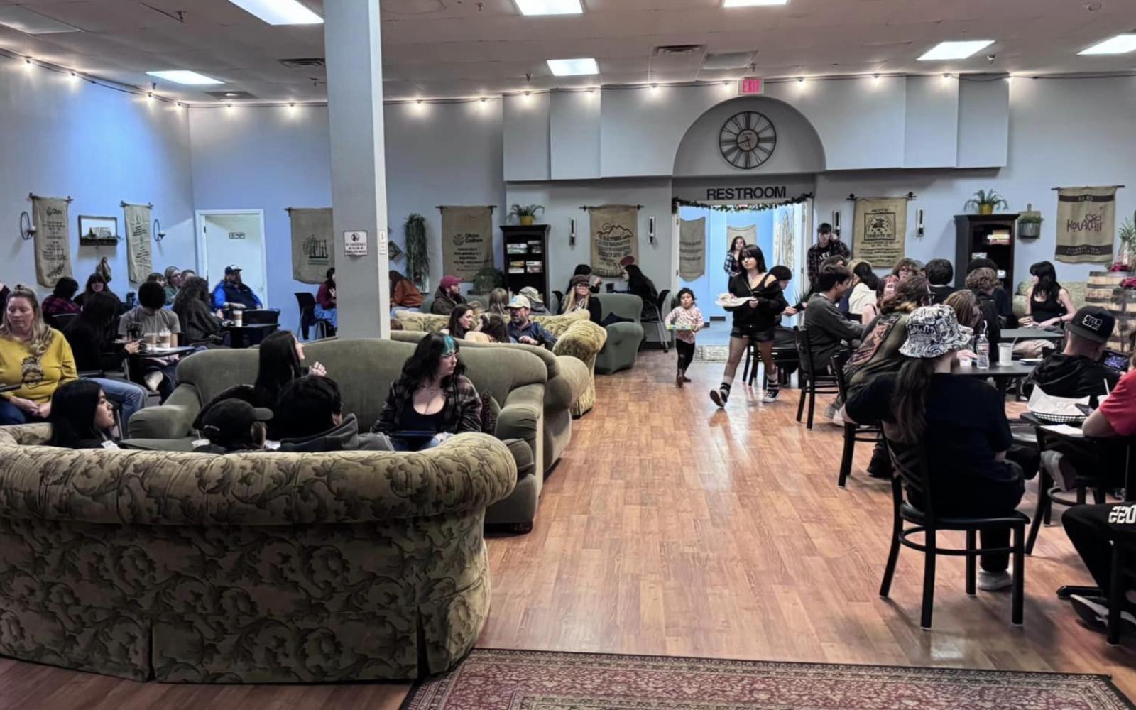 Bearded Barista Lounge Area