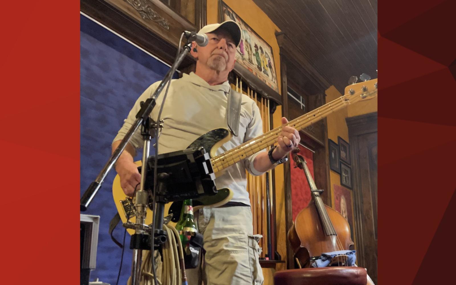 Dr. Kelly Wilson on Baas Guitar