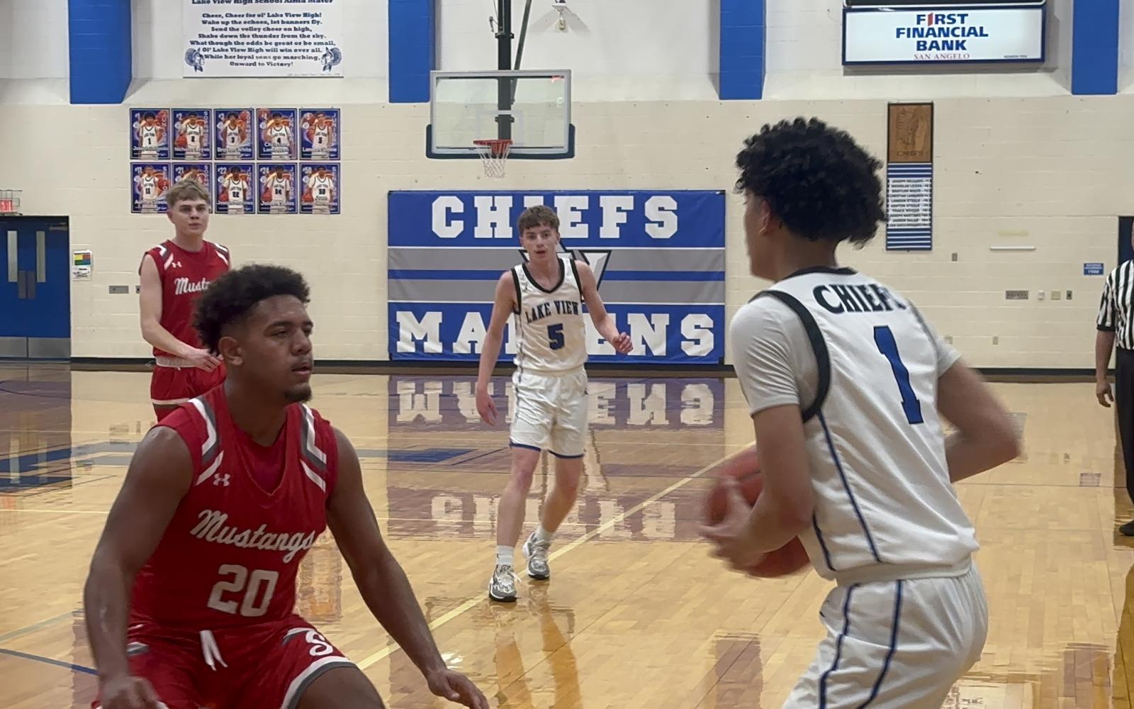 Lake View in action against Sweetwater