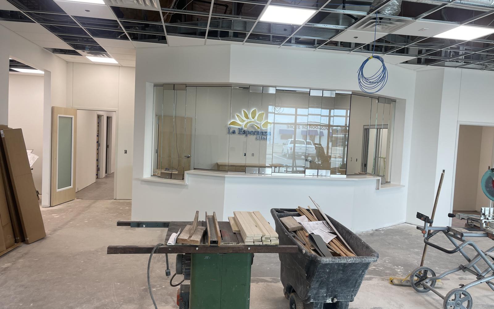 Lobby Construction