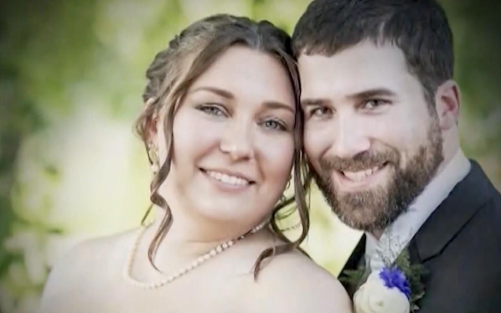 A gunman shot and killed a newlywed couple inside a bar 