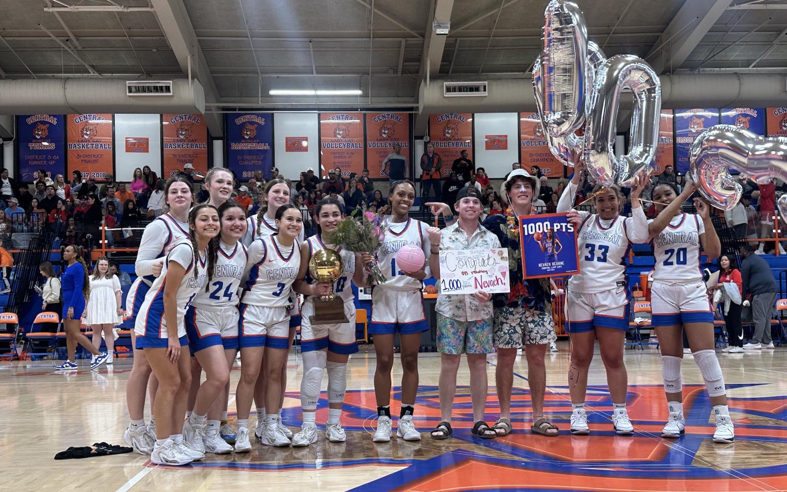 The 2024 District Champion Central Lady Cats