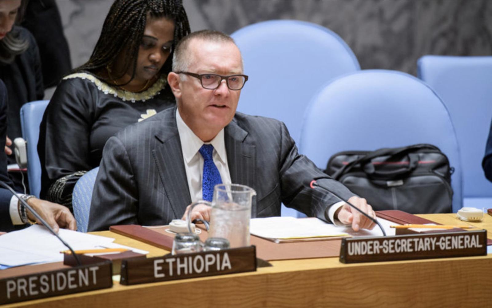 Former U.S. Special Envoy Jeffrey Feltman