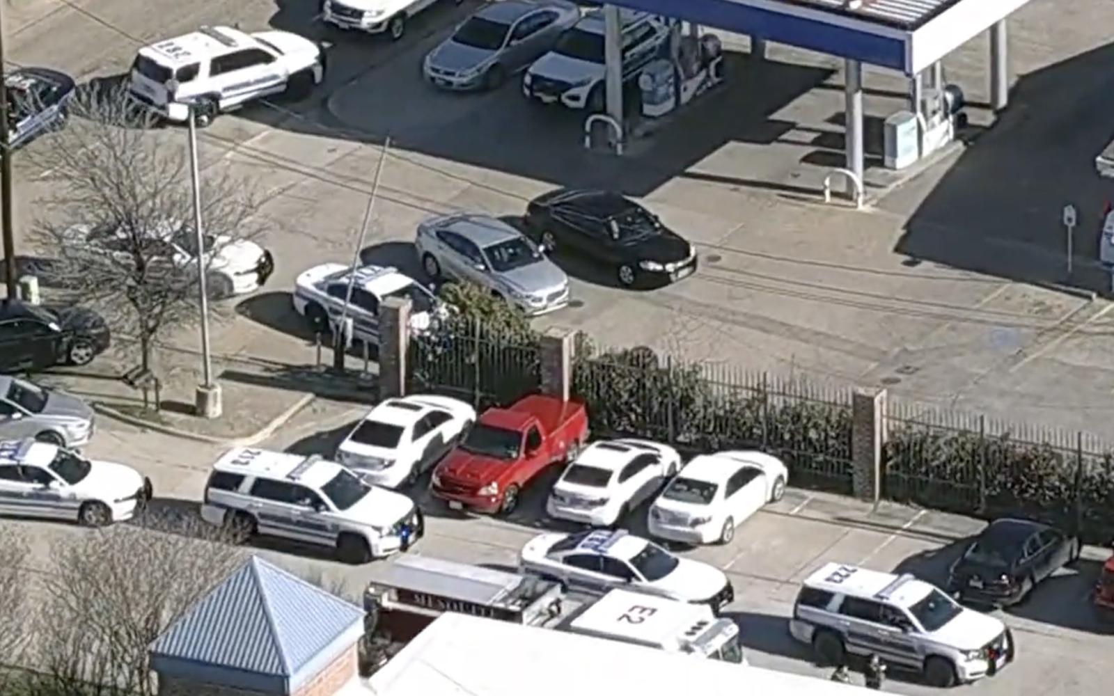 Heavy Police Presence