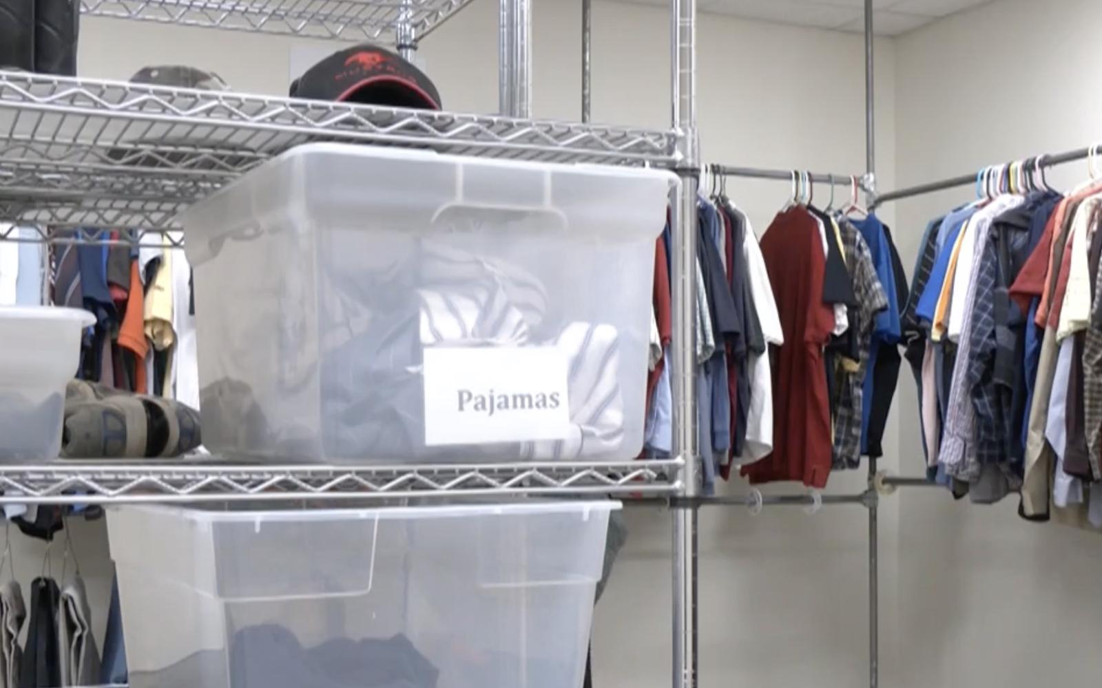 Closet for the Homeless in Abilene