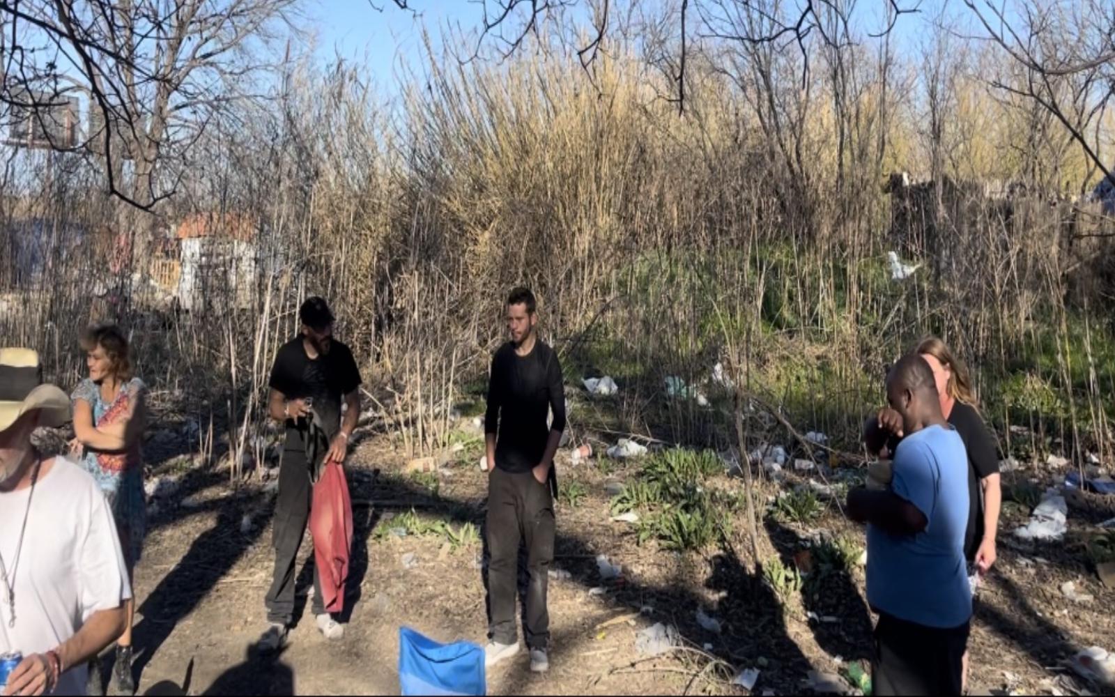 A Few Camp Residents Participating in the Cook-Off