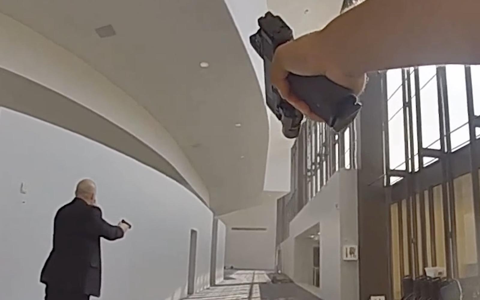 Authorities Pursuing Shooter