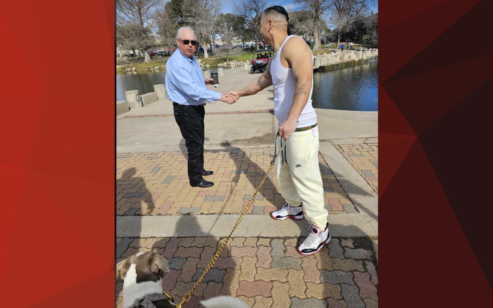 Espinoza Meets Drew Darby While Filming Music Video