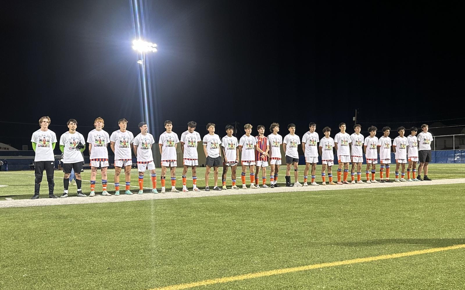 Central Bobcats Soccer Honors teammate Jake Carillo who passed away on March 1, 2024