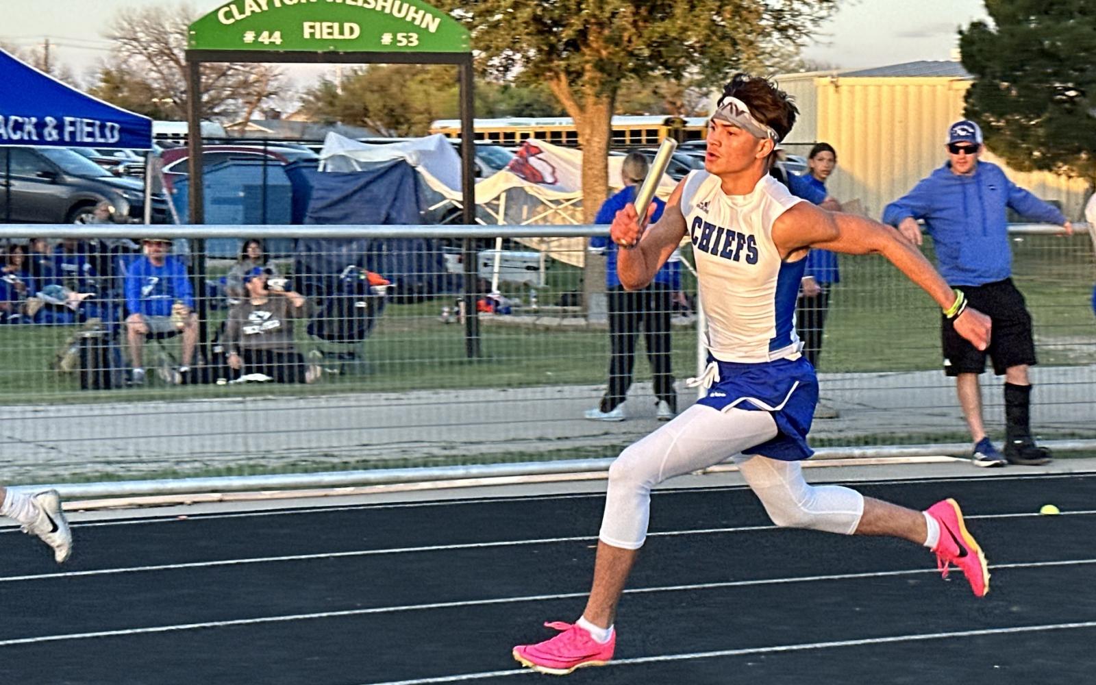 Lake View Chiefs at the 2024 Cotton Patch Relays