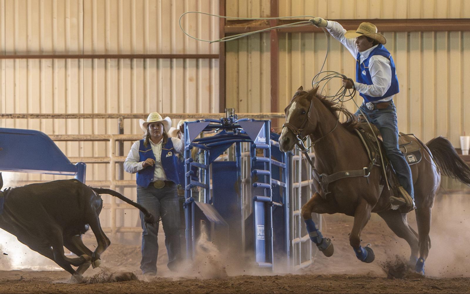 Angelo State Rodeo Team's Trey Hughes