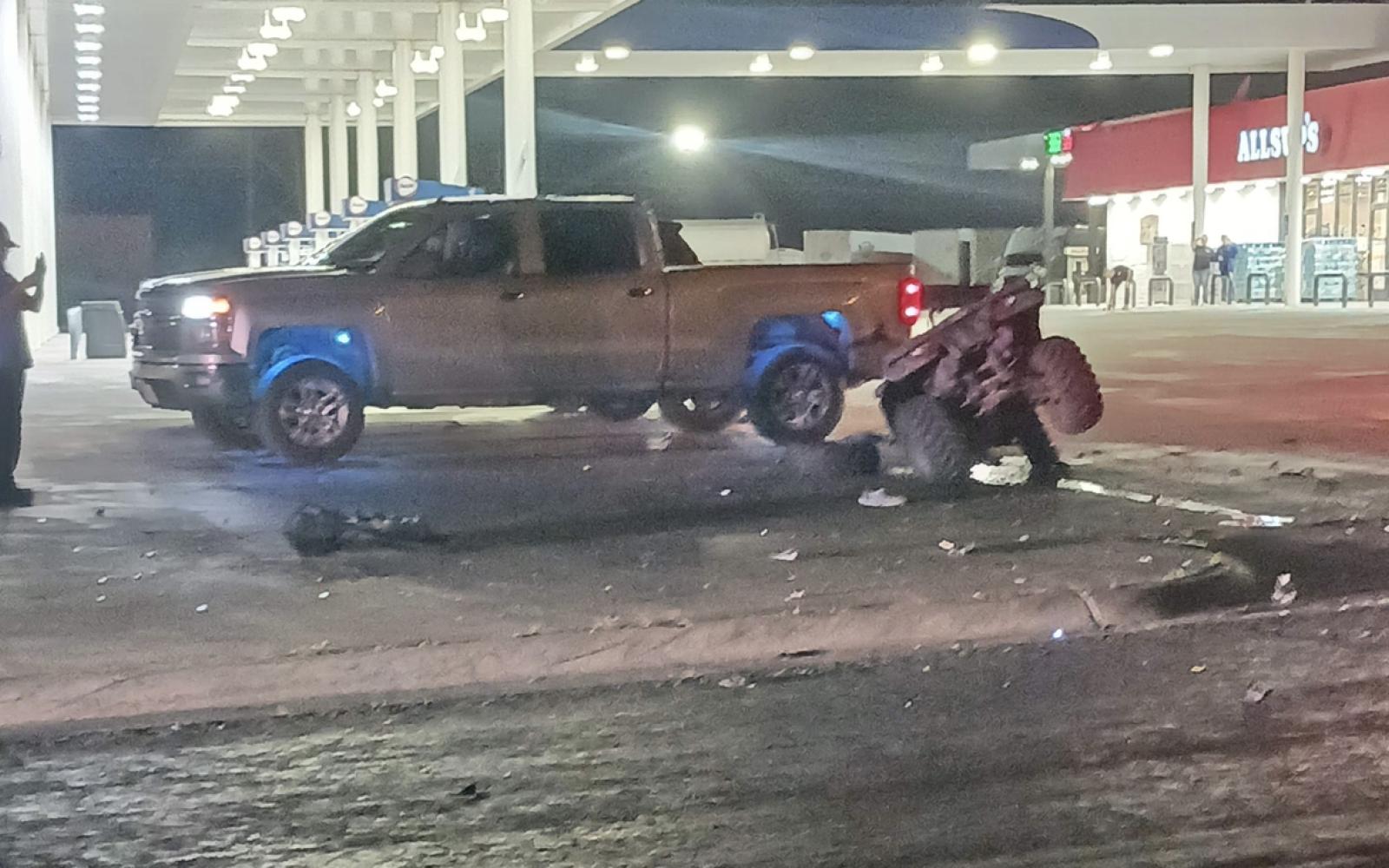 Horrible Crash in Grape Creek