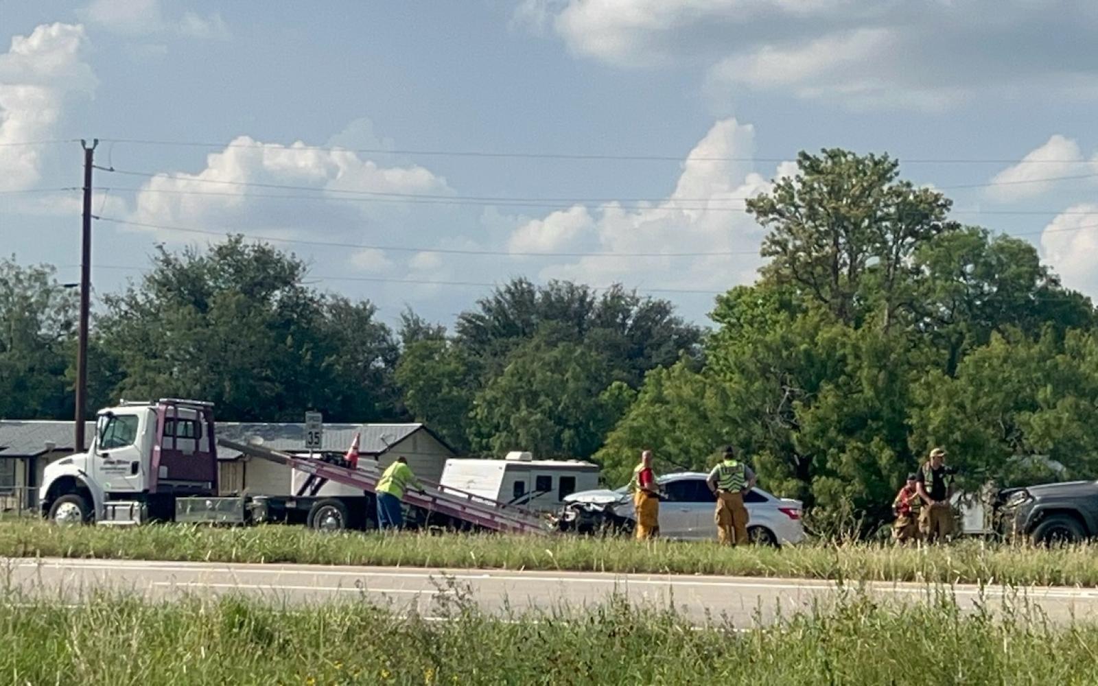2 Cars Collide on US 87 in Grape Creek