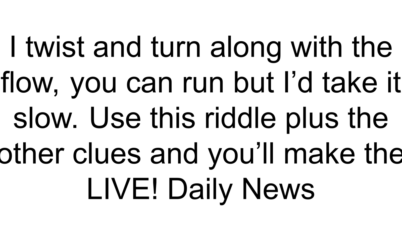 Clue #6 Riddle in the SALive! Search for Silver Scavenger Hunt