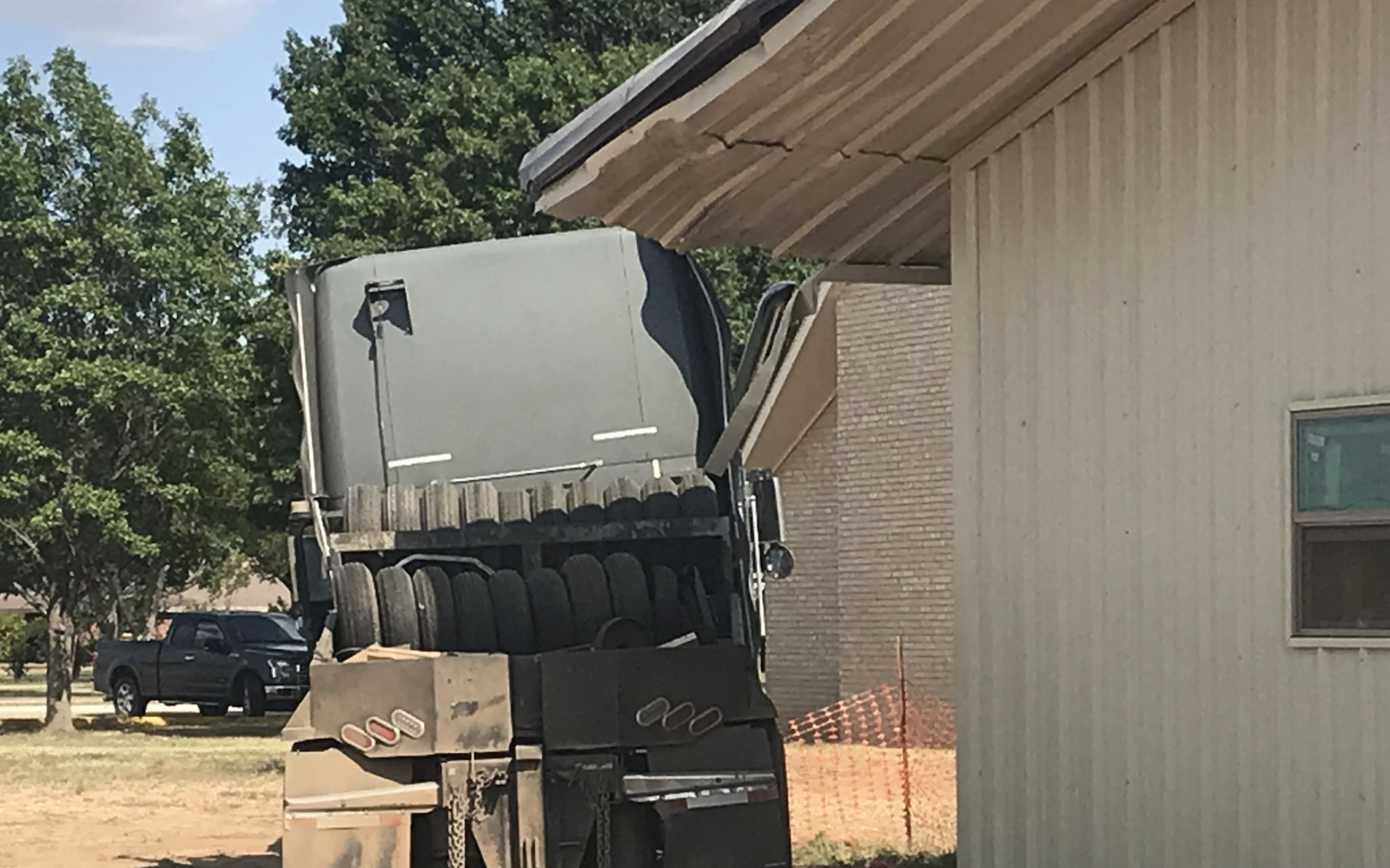 Crash at Grape Creek Road and FM 2105